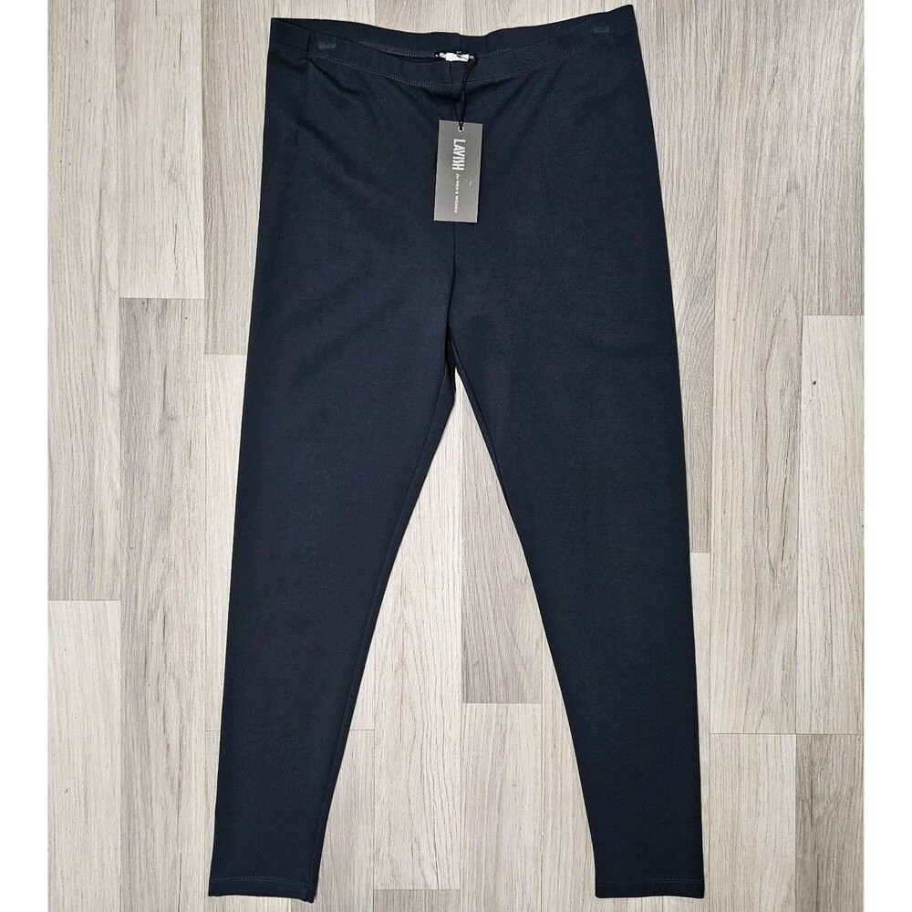 Drew Womens Gray Charcoal Leggings Size Large Pullon